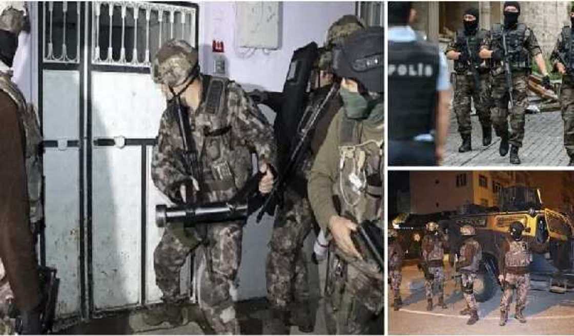 Police arrest 400 terrorists in Ankara, Sanliurfa, others