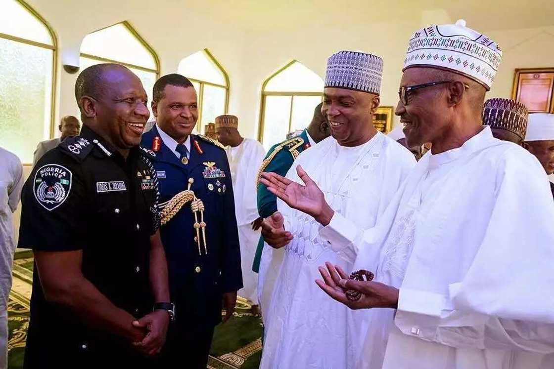 Breaking: Buhari, Saraki and others come together for Nigeria at 57 (photos) Breaking: Buhari, Saraki and others come together for Nigeria at 57 (photos)