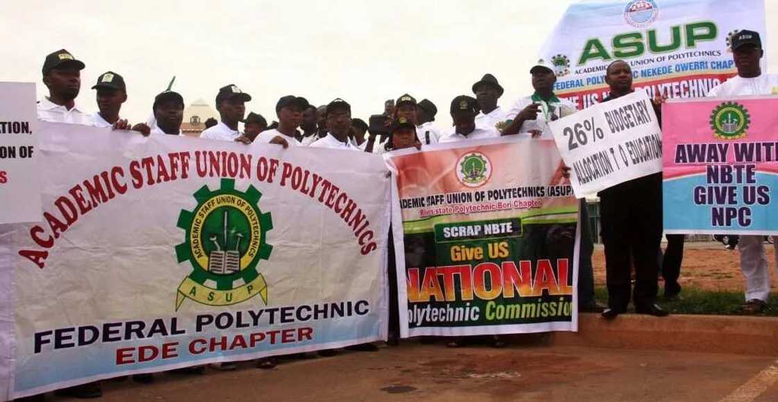 ASUU, ASUP, Nigerian students, strike action ASUU, ASUP, Nigerian students, strike action