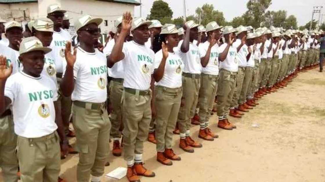 NYSC recruits NYSC recruits
