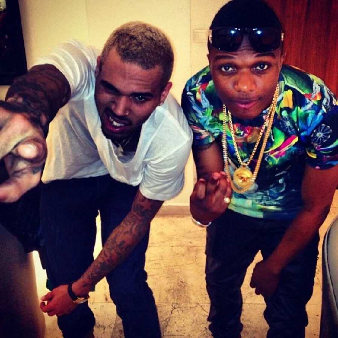 Top Wizkid and Chris Brown pictures Top Wizkid and Chris Brown pictures