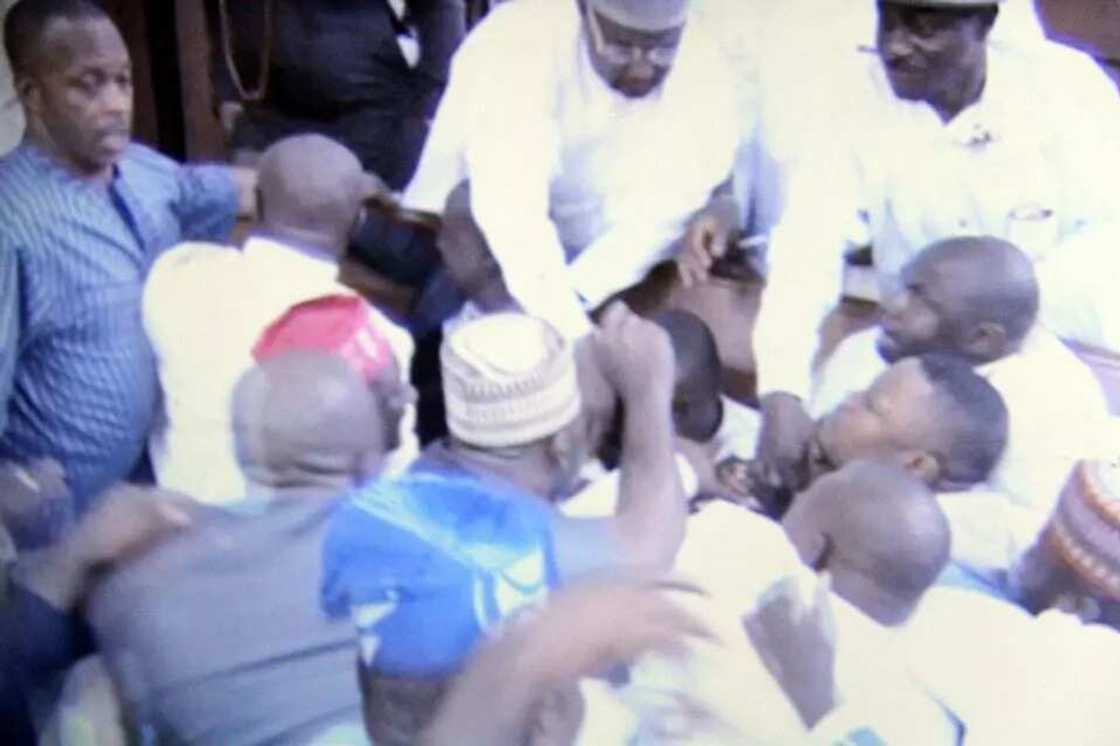 Brawl In House Of Reps (PHOTOS, VIDEO) Brawl In House Of Reps (PHOTOS, VIDEO)