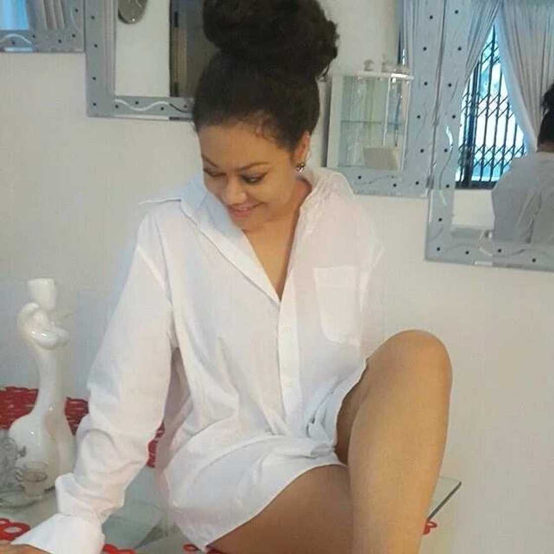 Nigerian actress Nadia Buari