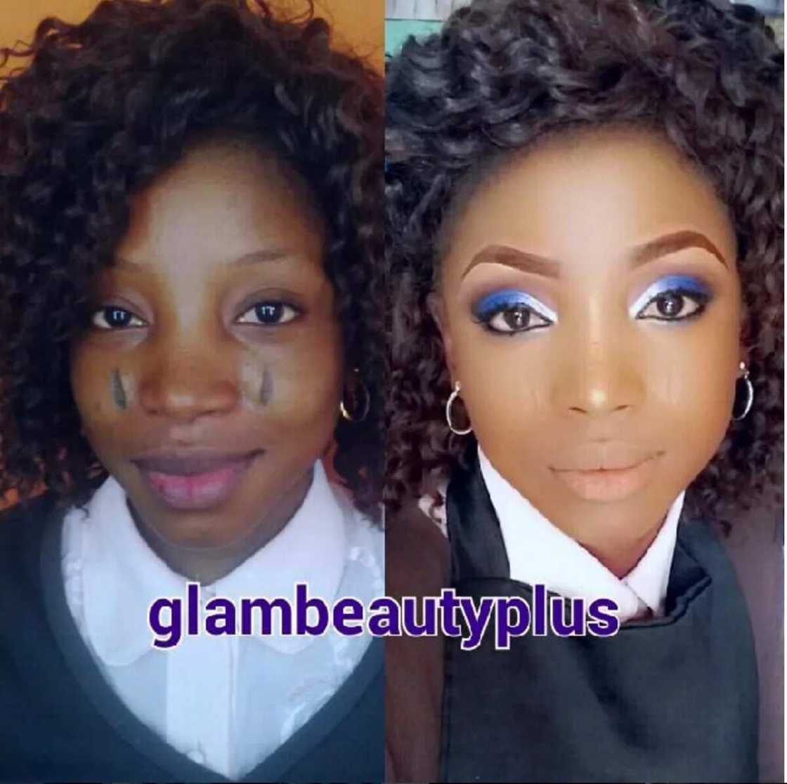 15 times Nigerian women deceived men with their makeup