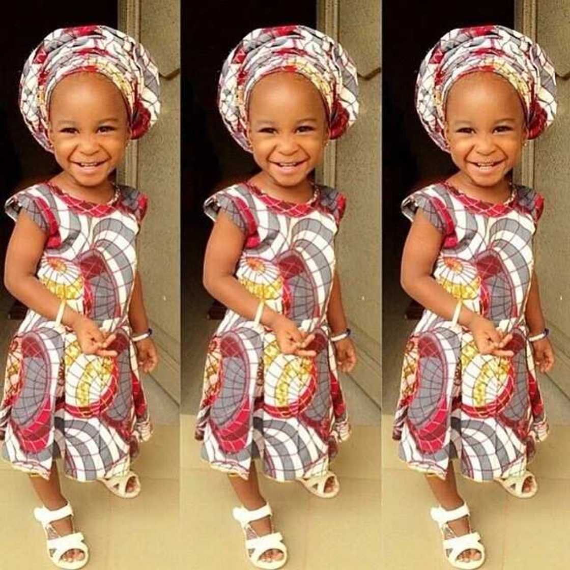 Latest ankara styles for baby girl Legit.ng