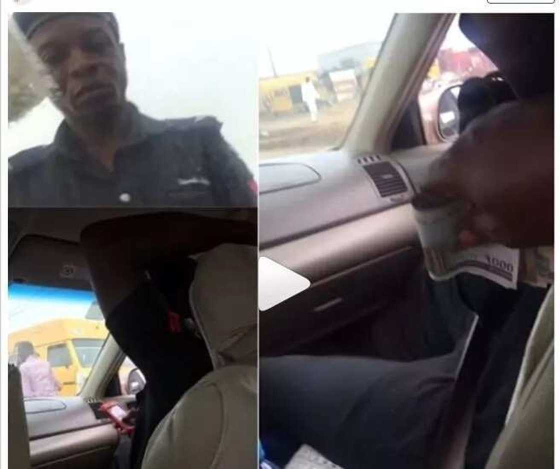 An kama ýansanda dumu dumu suna karbar cin hanci (Hotuna da Bidiyo) An kama ýansanda dumu dumu suna karbar cin hanci (Hotuna da Bidiyo)