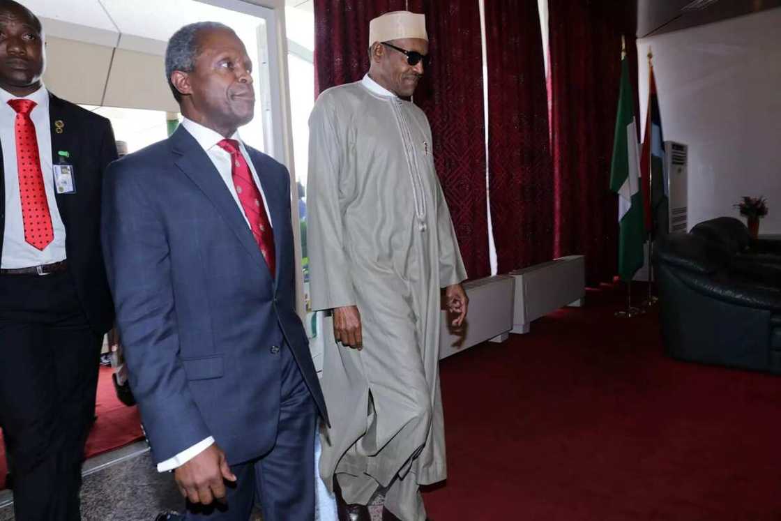 Photos: Buhari Returns To Nigeria