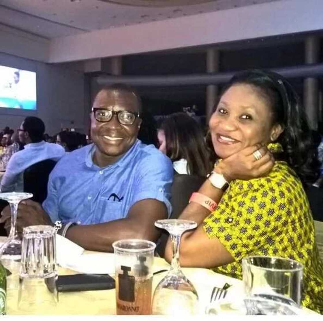 See these 10 romantic photos of Ali Baba and wife (photos)