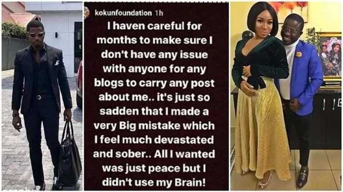 Nigerian philanthropist, Kokun finally reacts to leaked chat with Tonto Dikeh