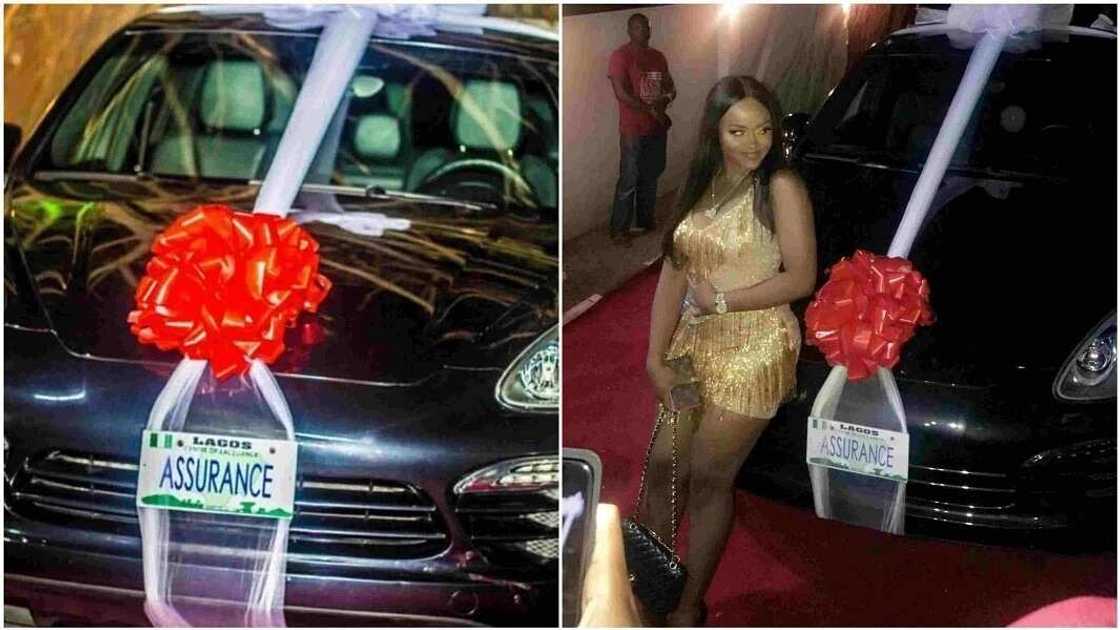 Davido's gift to Chioma Davido's gift to Chioma
