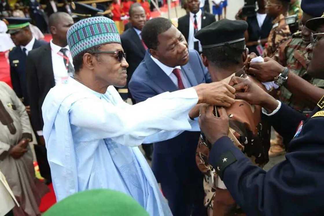 Buhari In Benin For Celebration Of Independence Day Buhari In Benin For Celebration Of Independence Day