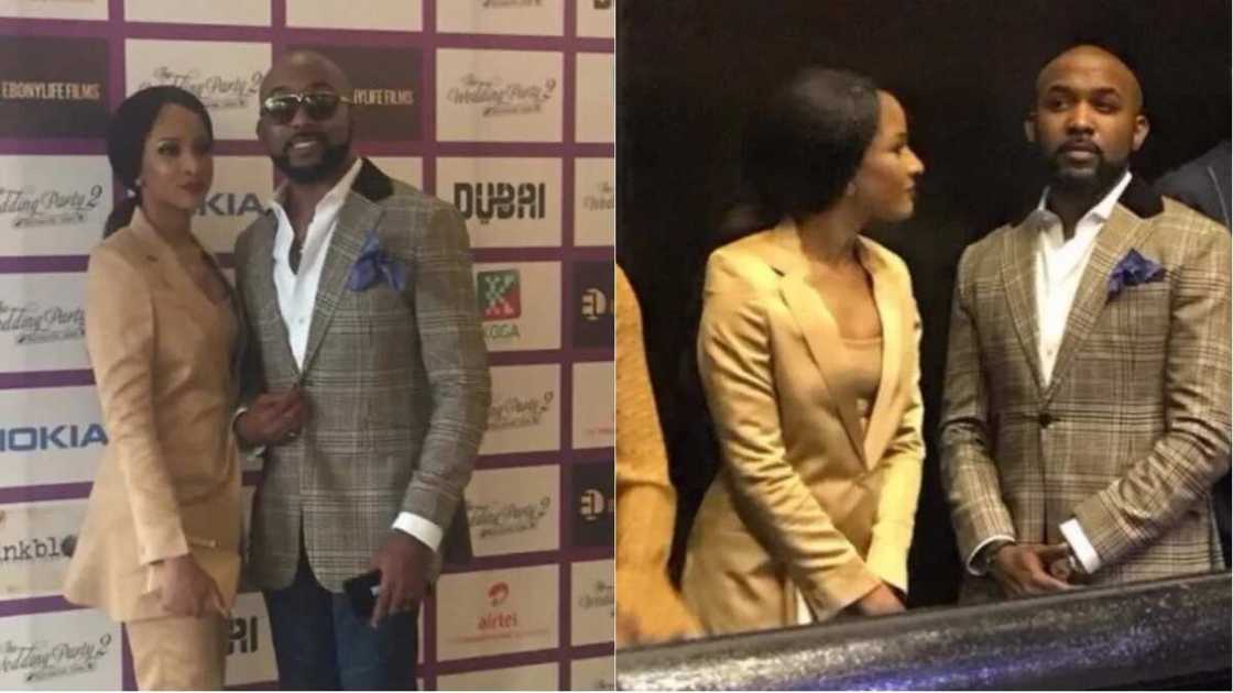 Banky W and Adesua Etomi step out to an event as a couple for the first time
Source: Instagram