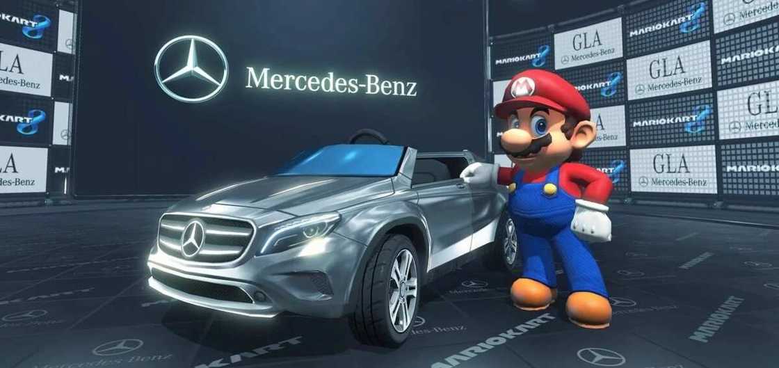 Mario Kart and Mercedes-Benz Mario Kart and Mercedes-Benz