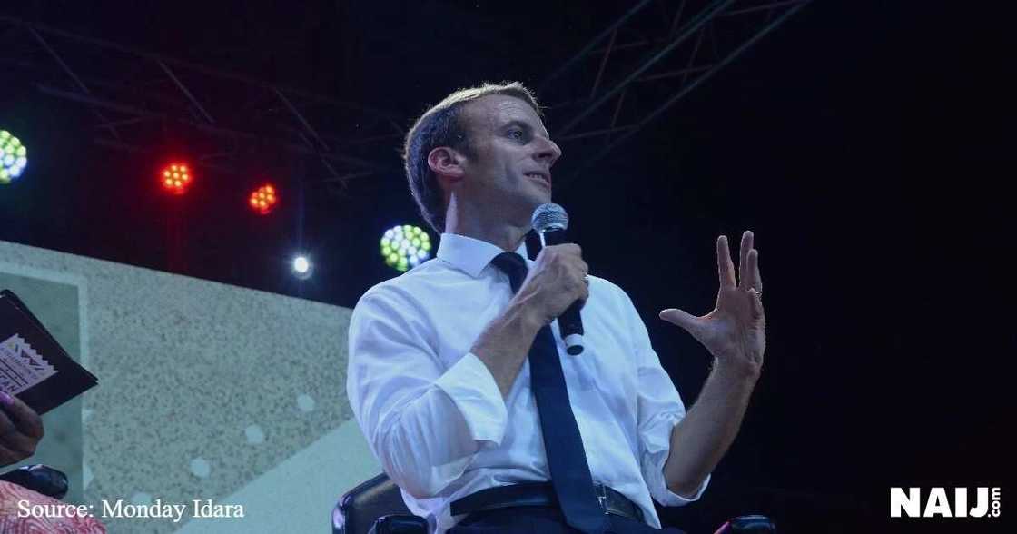 French President Emmanuel Macron visits Lagos state, tours Afrika Shrine (photos)