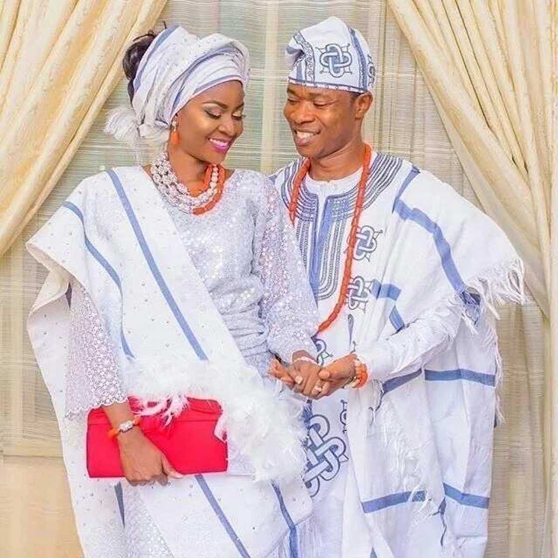 Yoruba couple white Yoruba couple white