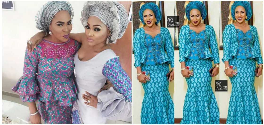 Fathia Balogun in traditional ankara gowns Fathia Balogun in traditional ankara gowns