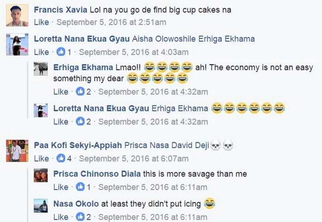 See gobe! Nigerian man buys cupcake only to see this inside (photo) See gobe! Nigerian man buys cupcake only to see this inside (photo)