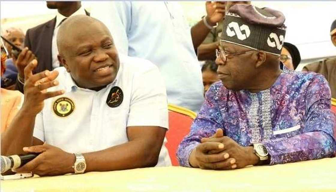 Rikicin Ambode da APC a Legas: Buhari ya gana da Tinubu da Akande