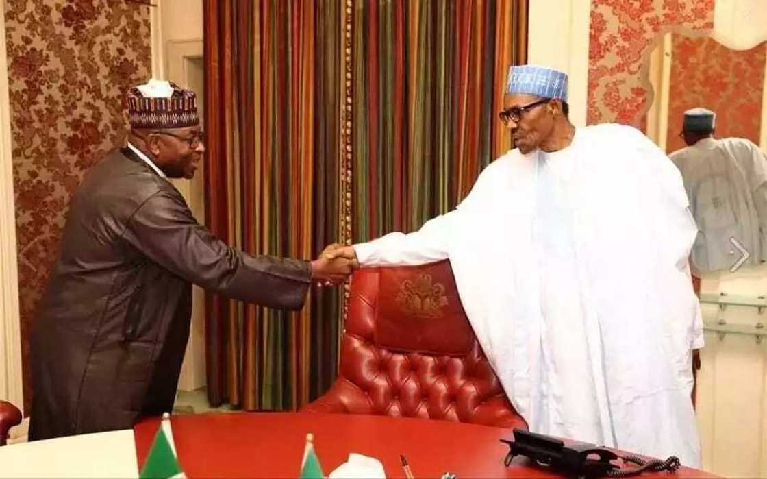 Gwamnan jihar Bauchi ya ziyarci shugaba Buhari Gwamnan jihar Bauchi ya ziyarci shugaba Buhari
