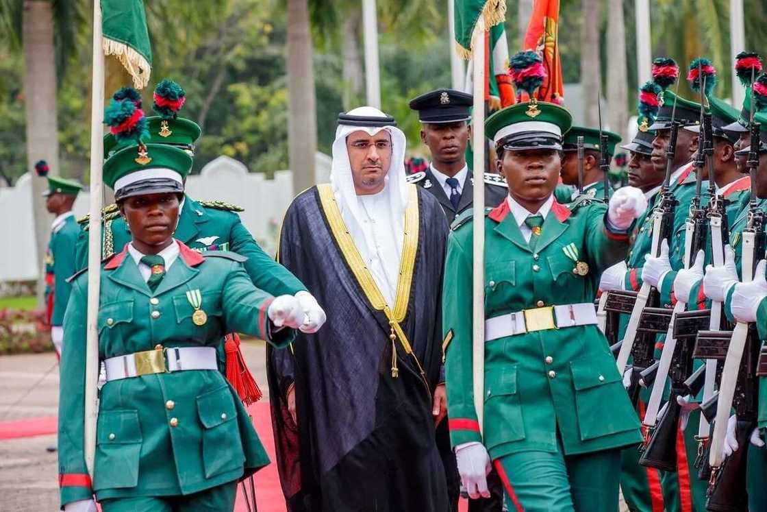 Buhari ya karbi sabon jakandan UAE Fahad Obaid Al Taffag Buhari ya karbi sabon jakandan UAE Fahad Obaid Al Taffag