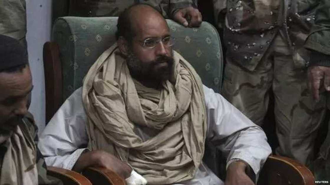 Gaddafi's Son Sentenced To Death Over 2011 Events Gaddafi's Son Sentenced To Death Over 2011 Events
