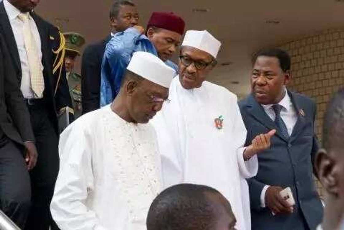 Buhari Arrives Cotonou For Niger Basin Authority Summit Buhari Arrives Cotonou For Niger Basin Authority Summit