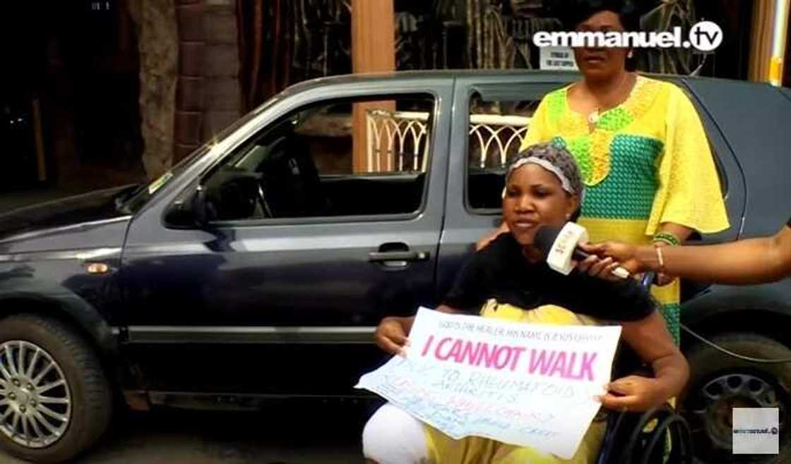 T.B. Joshua PRAYS For This Lady In A Wheelchair, then this happens