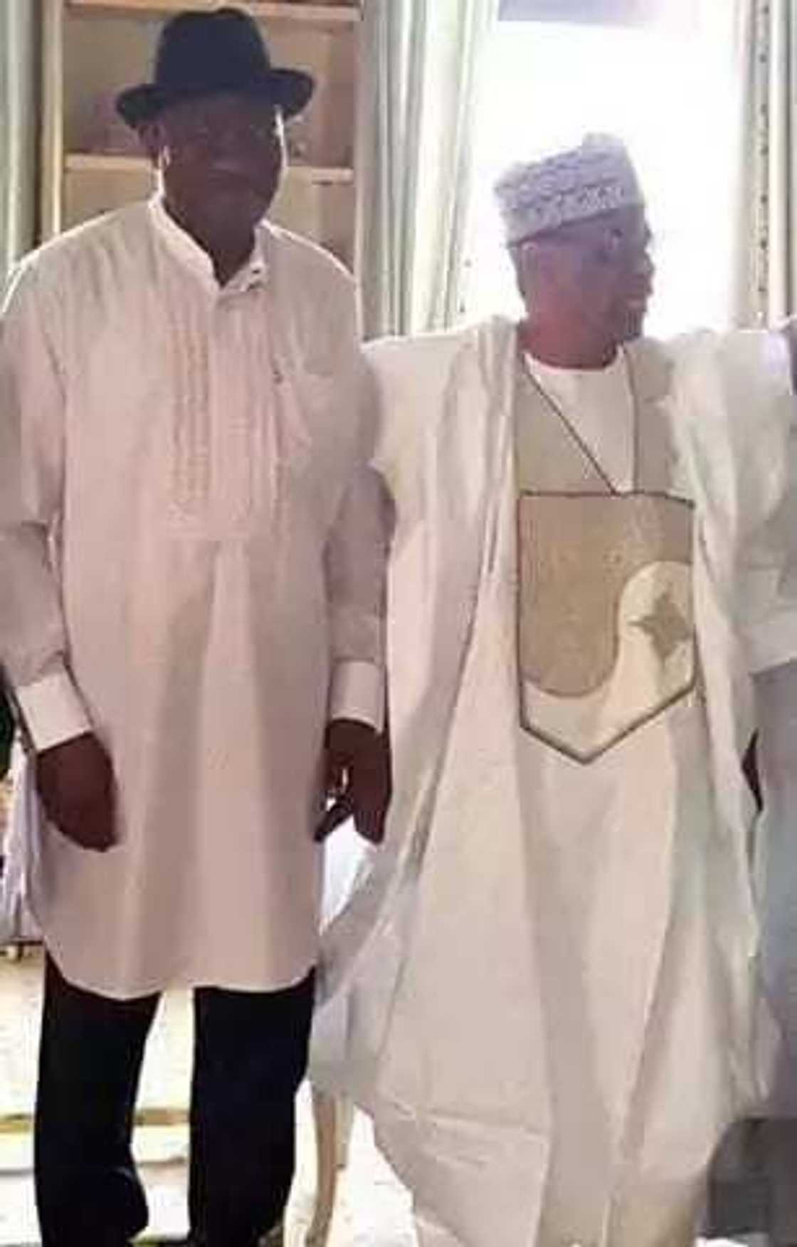 Jonathan ya ziyarci Abdulsalam da Babangida a Mina