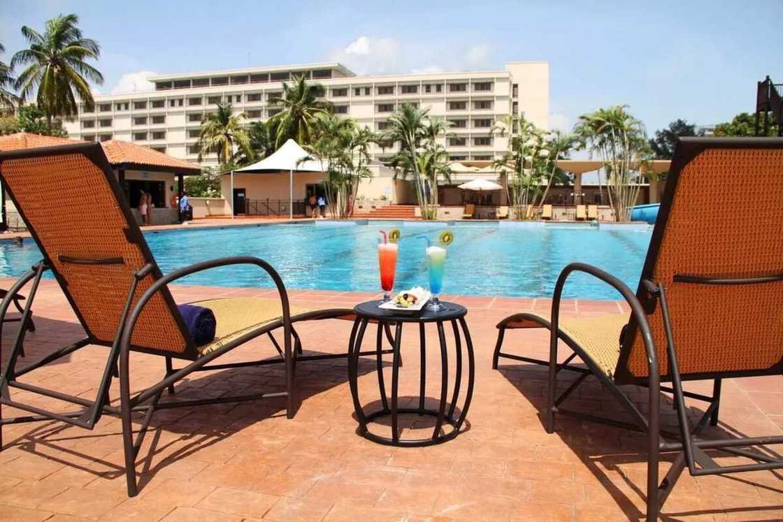 Relax by the pool Relax by the pool