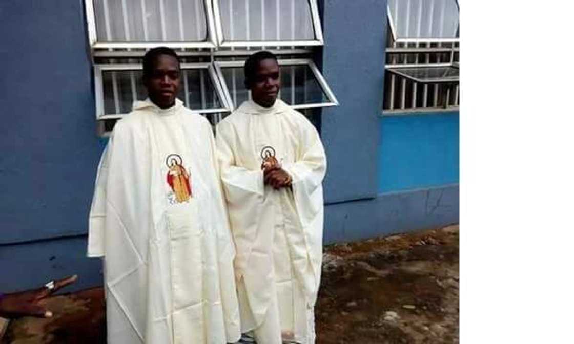 Two identical twins, Francis and Cornelius, gifted with a car as they ordained as priests Two identical twins, Francis and Cornelius, gifted with a car as they ordained as priests