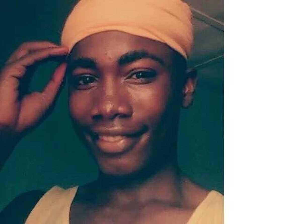 Nigerian guy breaks down after checking WAEC result, says he should have cheated (photos) Nigerian guy breaks down after checking WAEC result, says he should have cheated (photos)