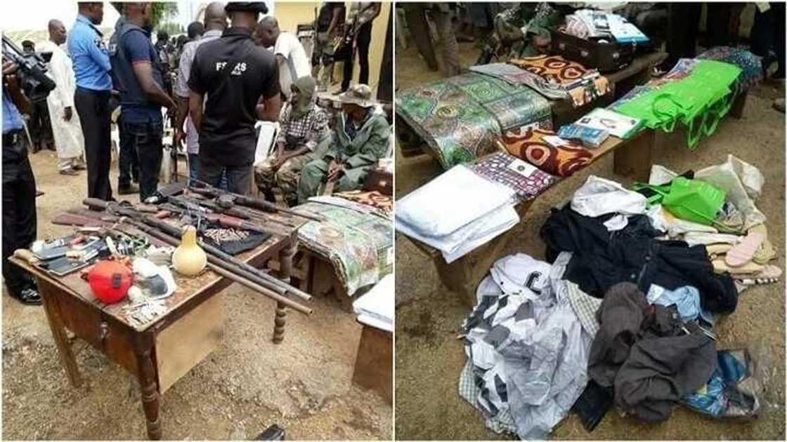 Rundunar Ýansandan Najeriya ta daka wawa akan wasu masu garkuwa da mutane (Hotuna) Rundunar Ýansandan Najeriya ta daka wawa akan wasu masu garkuwa da mutane (Hotuna)