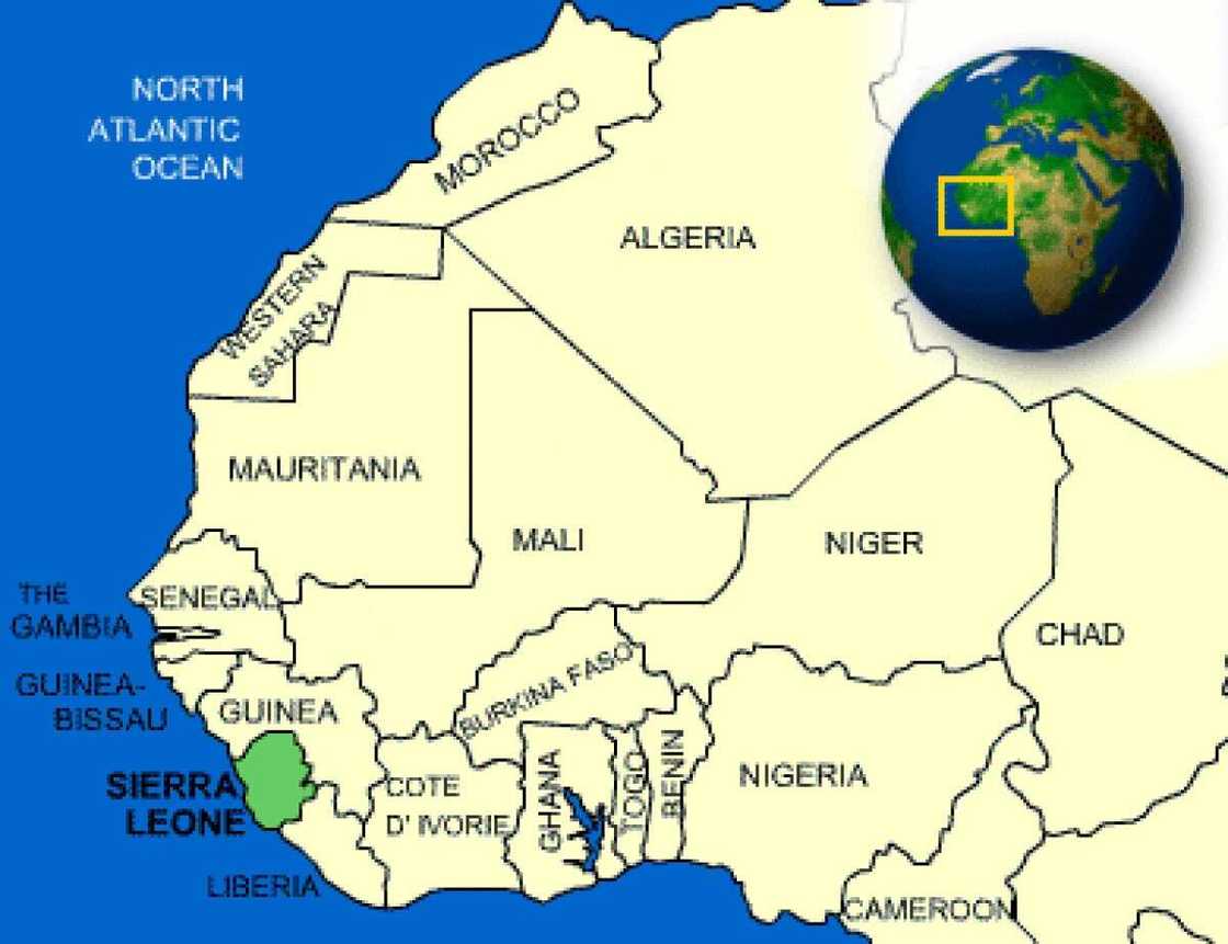 Anglophone countries in Africa