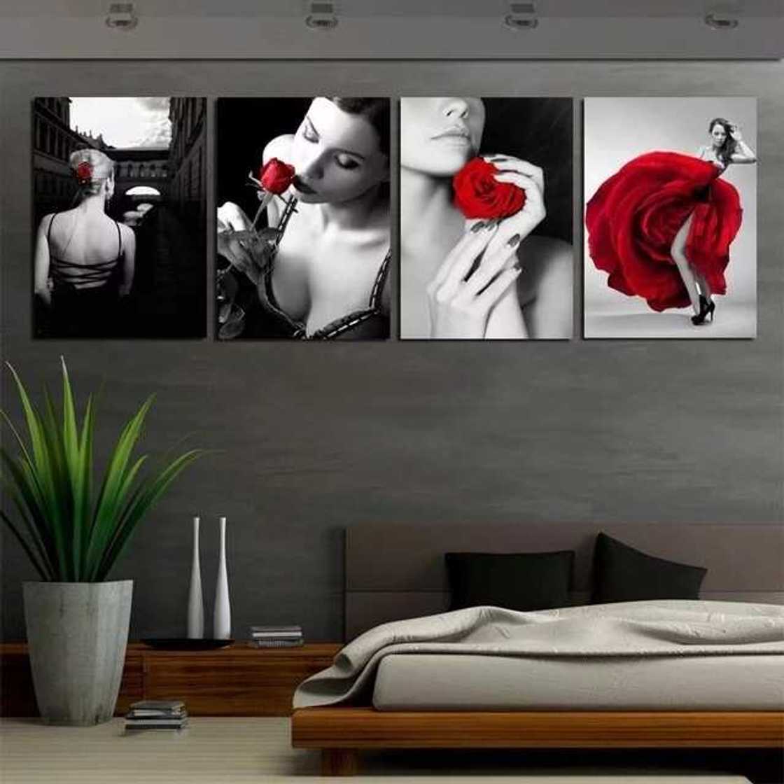 Wall decor in a living room Wall decor in a living room