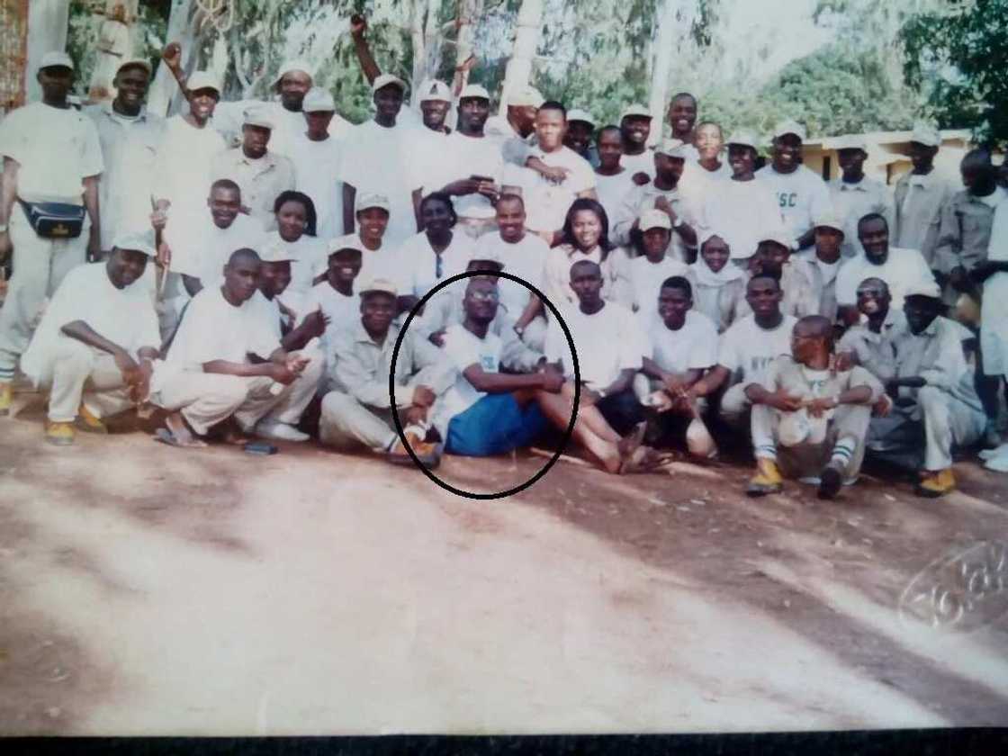 Dino Melaye shares his NYSC photo