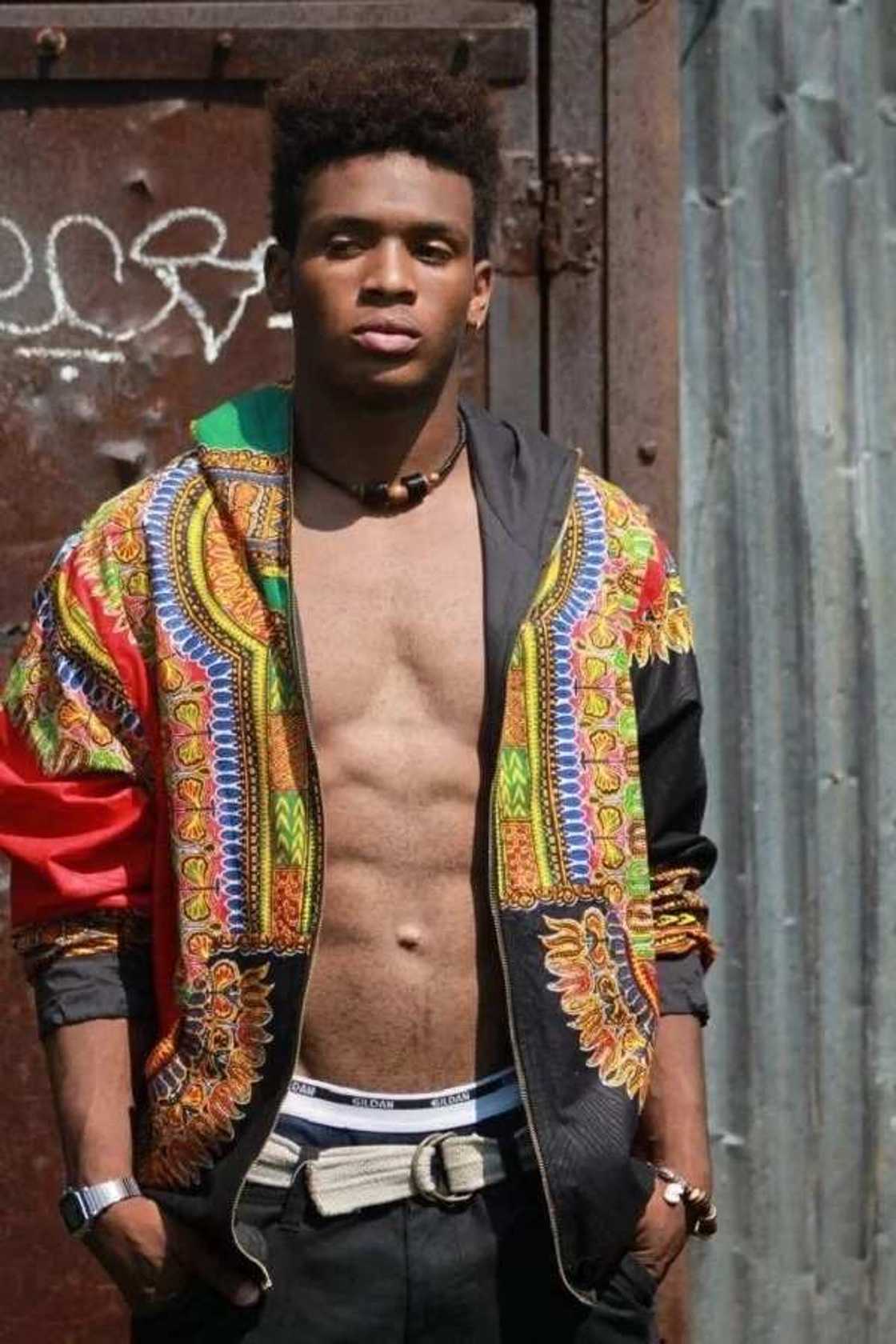 Hooded dashiki sweatshirts