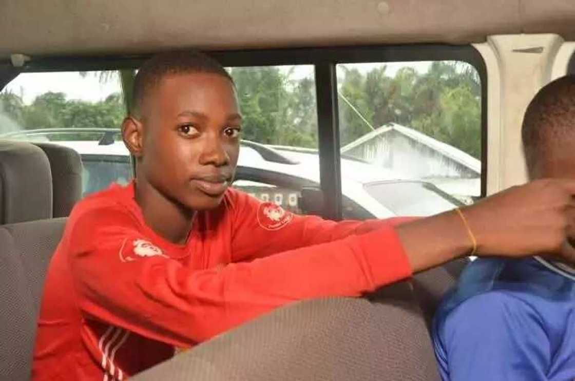 They were rescued with the help of Ondo state governor. Photo credit: The Punch They were rescued with the help of Ondo state governor. Photo credit: The Punch