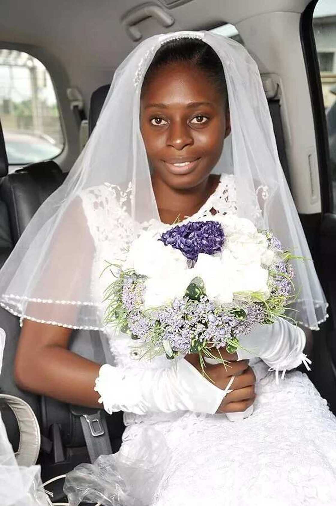 Bride who wore no makeup to her wedding speaks out