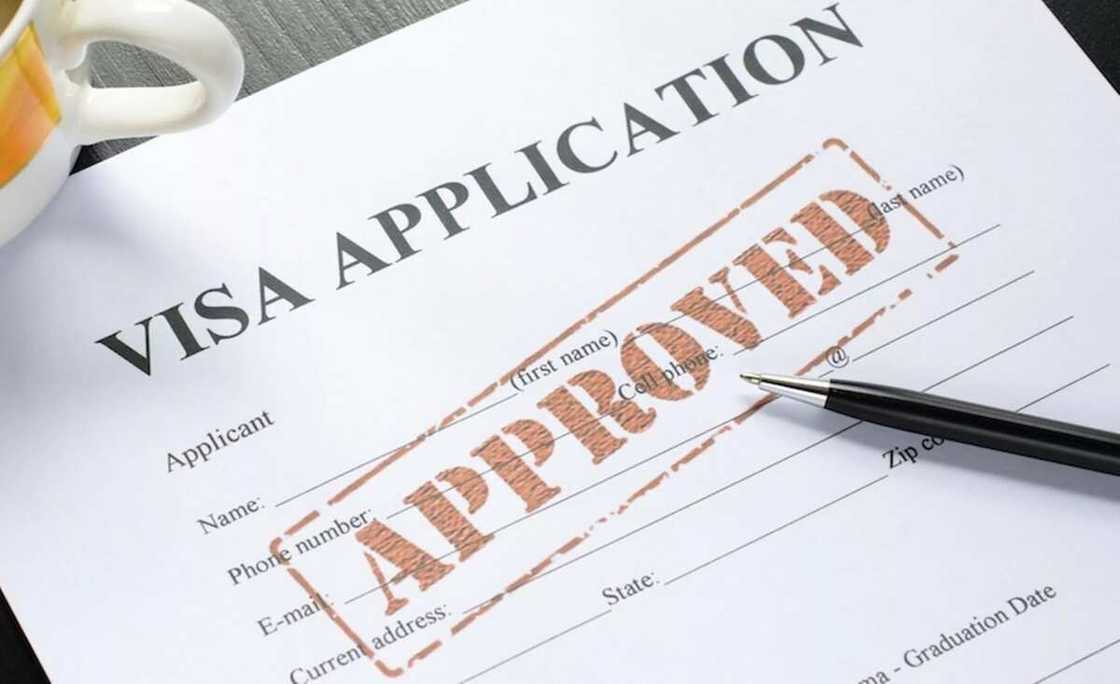 Visa application Visa application