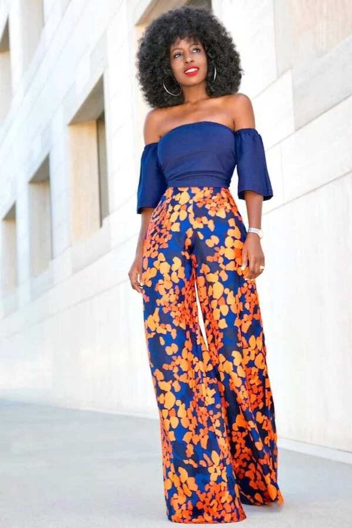 Wide leg palazzo pants