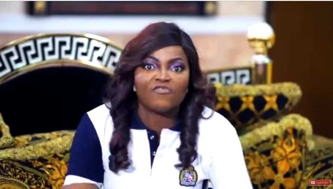 Funke Akindele surprises husband with a music video (photos, video)