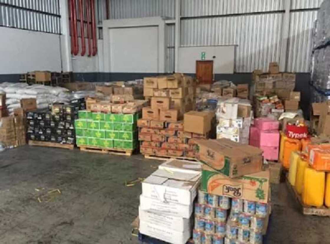 See the Nigerian goods that were seized by South African authorities (Photos) See the Nigerian goods that were seized by South African authorities (Photos)