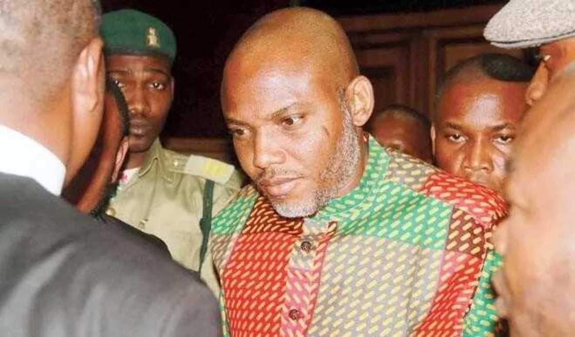 Sai fa an raba kasar nan Inji Nnamdi Kanu