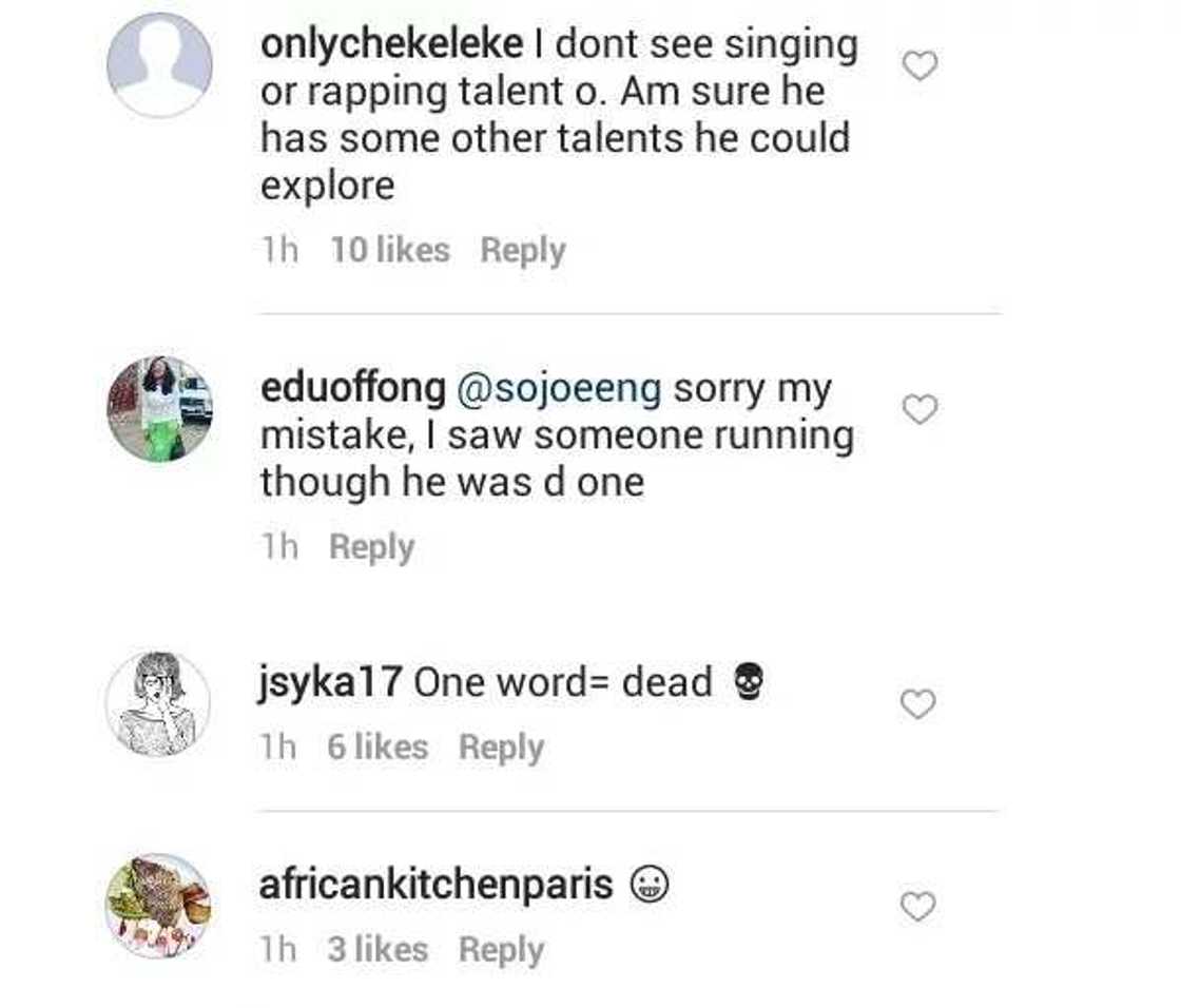 Rap is not your calling - Nigerians tell BBNaija winner Efe Rap is not your calling - Nigerians tell BBNaija winner Efe