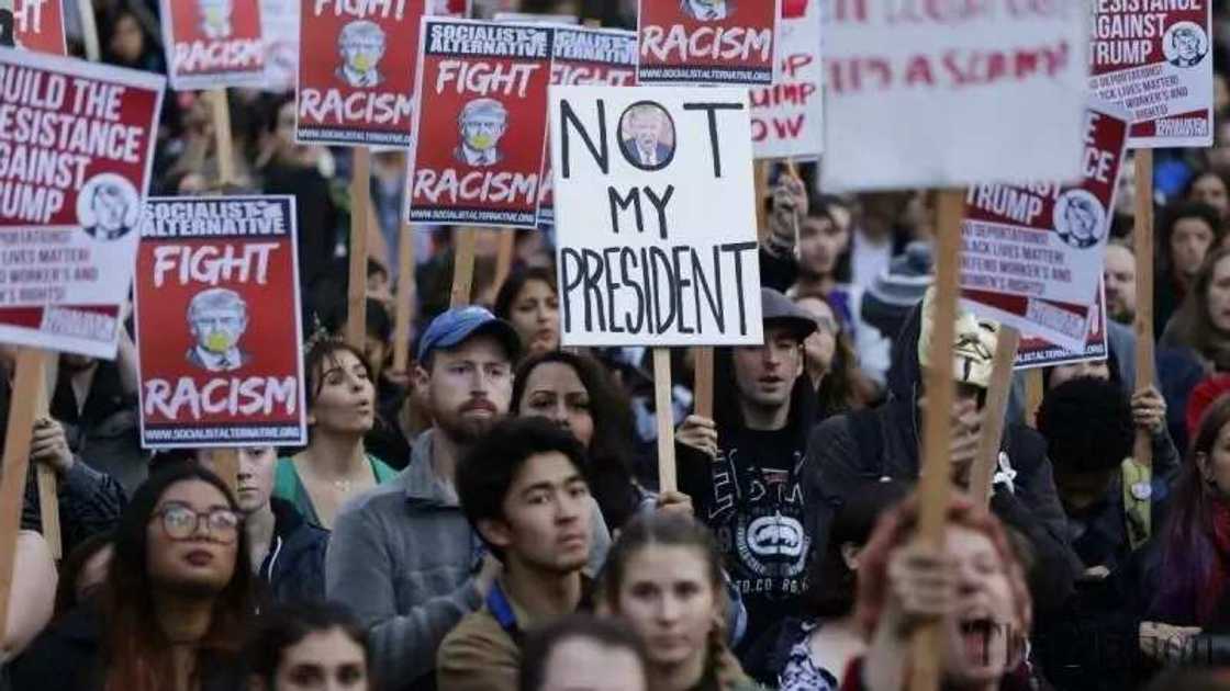 No one marched to the White House when Boko Haram killed thousands in Nigerians, American blasts anti-Trump protesters