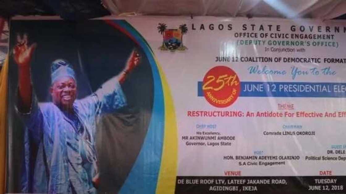 12 ga watan Yuni: Dubi yadda Buhari ya karrama Moshood Abiola 12 ga watan Yuni: Dubi yadda Buhari ya karrama Moshood Abiola