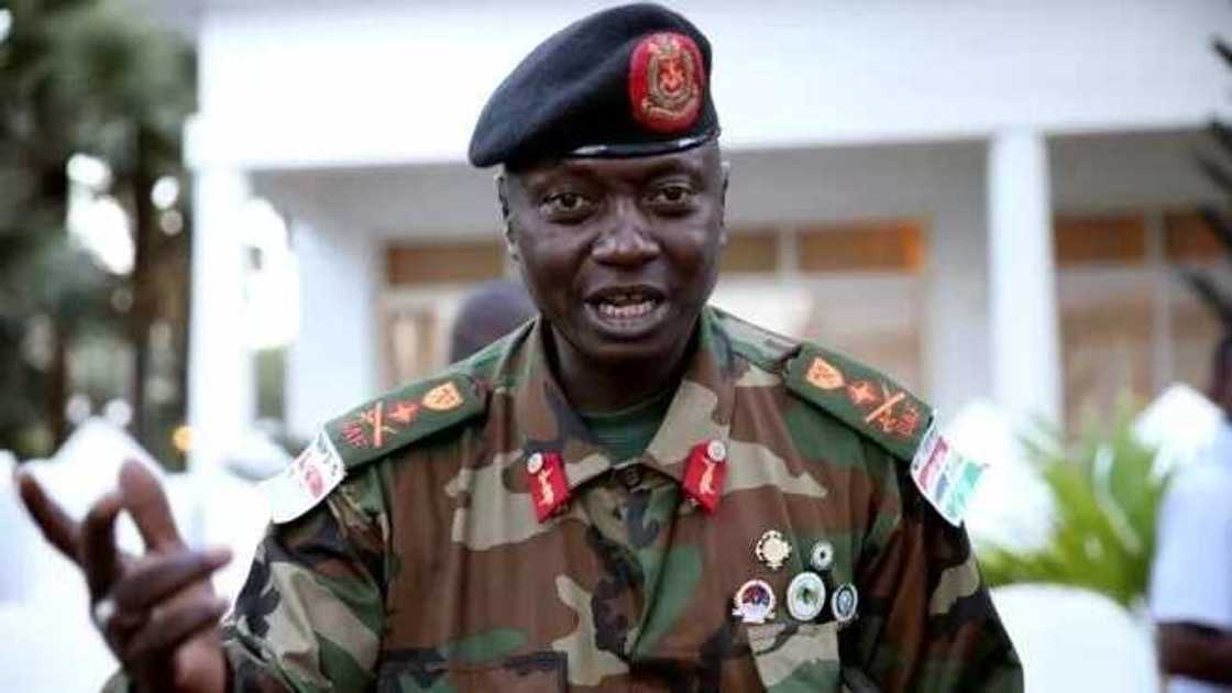 Gambian Army chief says his troops will surrender to ECOWAS forces Gambian Army chief says his troops will surrender to ECOWAS forces