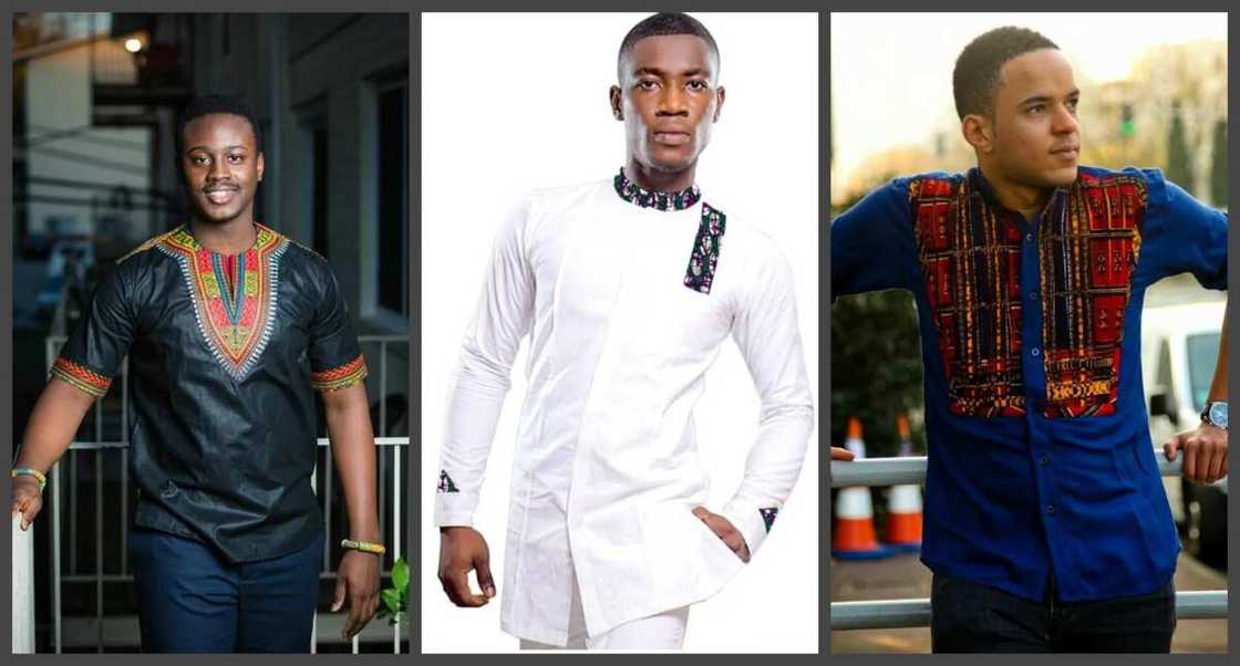 Trending Ankara shirts for guys in 2017