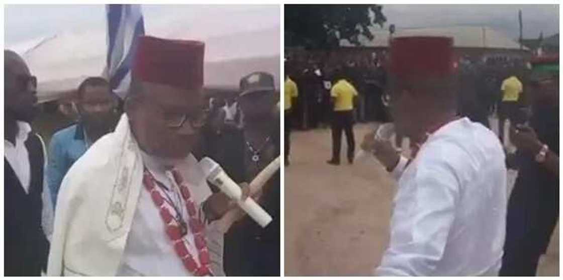 Nnamdi Kanu visits pro-Biafra supporters in Port Harcourt Nnamdi Kanu visits pro-Biafra supporters in Port Harcourt