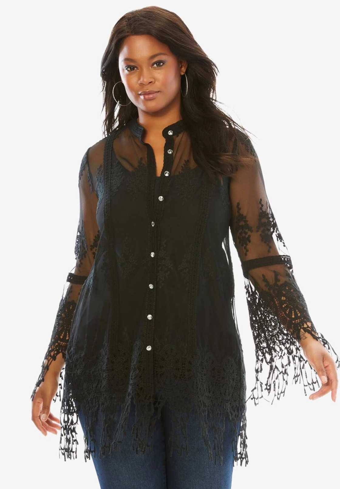 French lace tunic